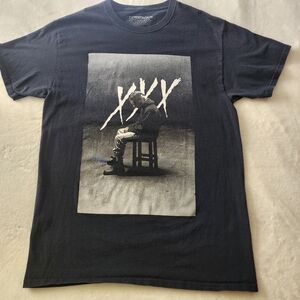 XXX Tentacion Black Graphic Tshirt Size Medium